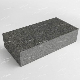 Гранитная брусчатка пиленая Абсолют Блэк / Absolute Black