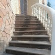 Гранитная ступень Куртинское накладная (светлый)